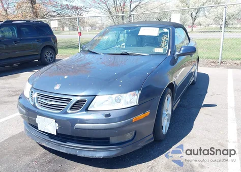 2006 Saab 9-3 Aero from USA, damaged, VIN YS3FH71U866110676